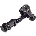 Black metal 7-inch magic friction articulating arm for DSLR cameras with hot shoe mount