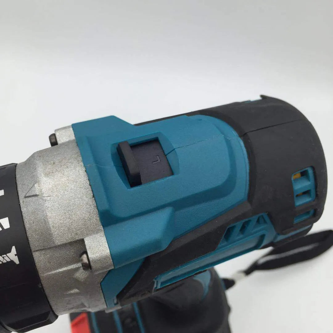 21V cordless multifunction impact drill and screwdriver tool with lithium battery and UK plug