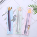 Aluminium straight ruler measuring tool with random design, single metal ruler for office and home use