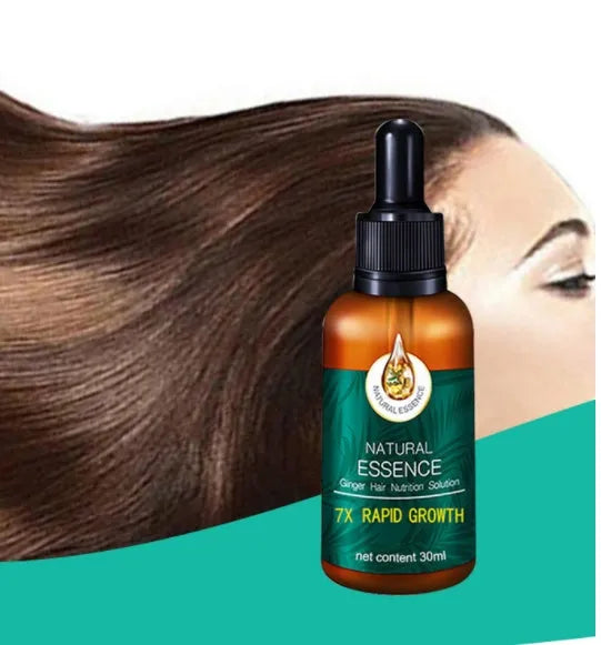 30ml hair growth essential oil bottle for men and women with natural nutrients for follicle repair and thin hair