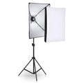 LIBEN photography lighting set with 2 metre stand and 50x70cm soft light cloth for iPhone portrait shooting