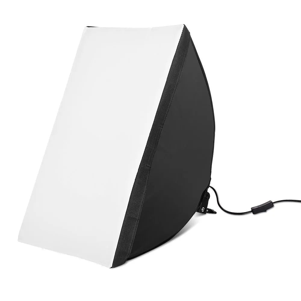 LIBEN photography lighting set with 2 metre stand and 50x70cm soft light cloth for iPhone portrait shooting