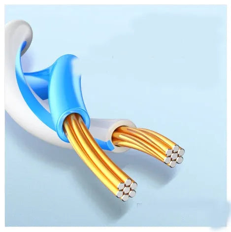 UGREEN green Ethernet network cable showing twisted pair construction in 1m and 2m lengths