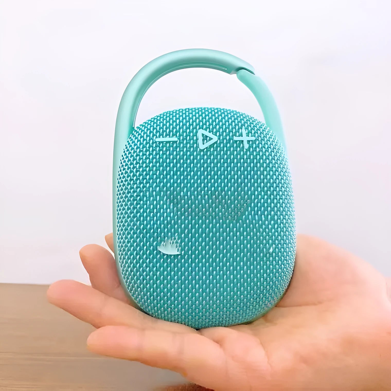 4th generation mini wireless Bluetooth speaker in one of six colours: black, blue, green, pink, red, or silver grey