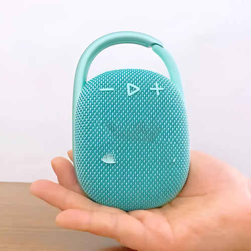 4th generation mini wireless Bluetooth speaker in one of six colours: black, blue, green, pink, red, or silver grey