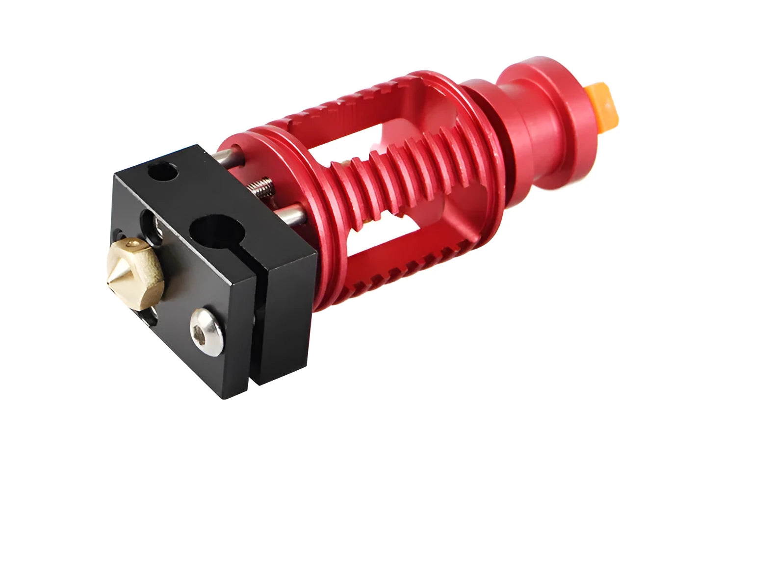 Upgraded Seal extruder with orange buckle and 0.4mm nozzle, Dragon Hotend ultra-precision extrusion head for 3D printer