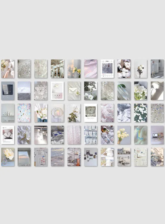Japanese paper stickers in 4x6cm size with 50 different patterns for scrapbook collage decoration