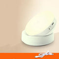 Wireless body sensing LED light for automatic night-time illumination in cabinets and hallways