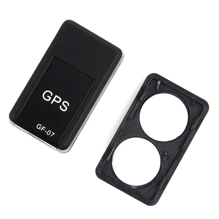 Black mini magnetic GPS car tracker device for vehicle tracking