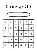 Small 65mm by 89mm memo pad for students showing different page styles like checklist and weekly plan.