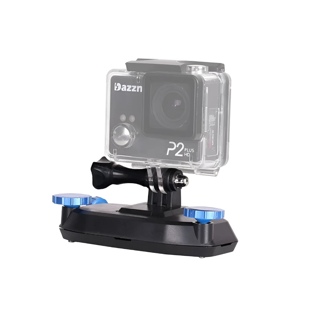 Blue plastic shoulder strap buckle for GoPro sports camera mounting accessories