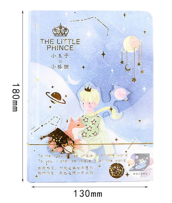 Butterfly Series A5 hardcover notebook with colour pages and bronzing finish