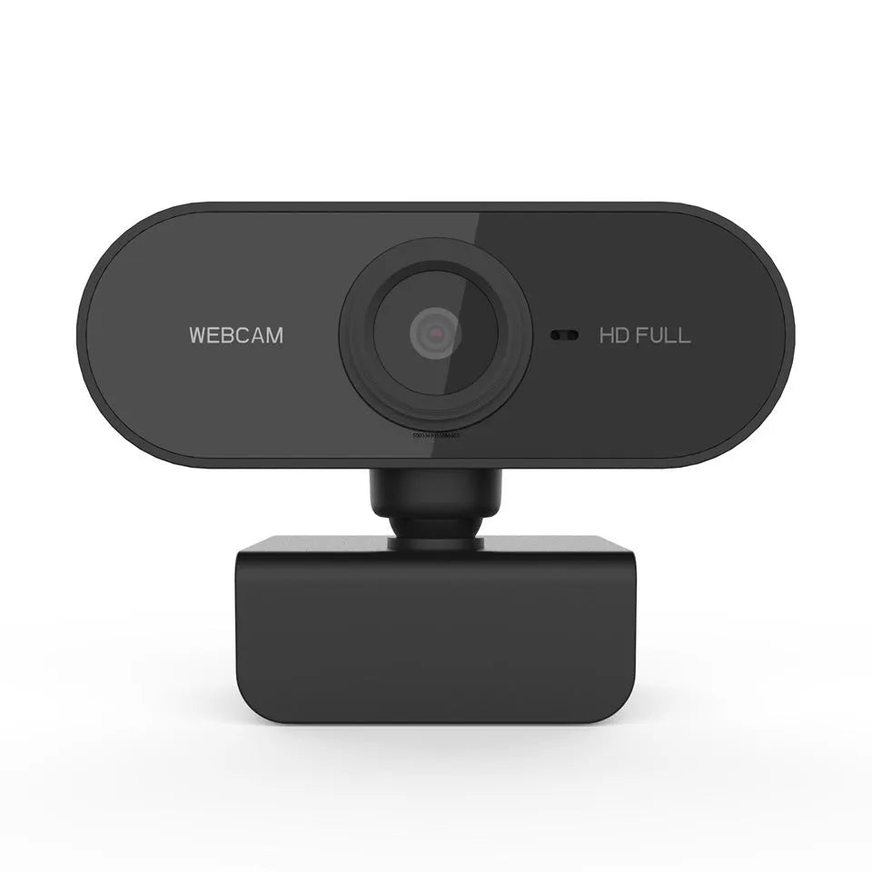 1080P HD USB webcam with built-in microphone, night vision, 30FPS, 120g, plastic body, 1.2m or 1.5m cable