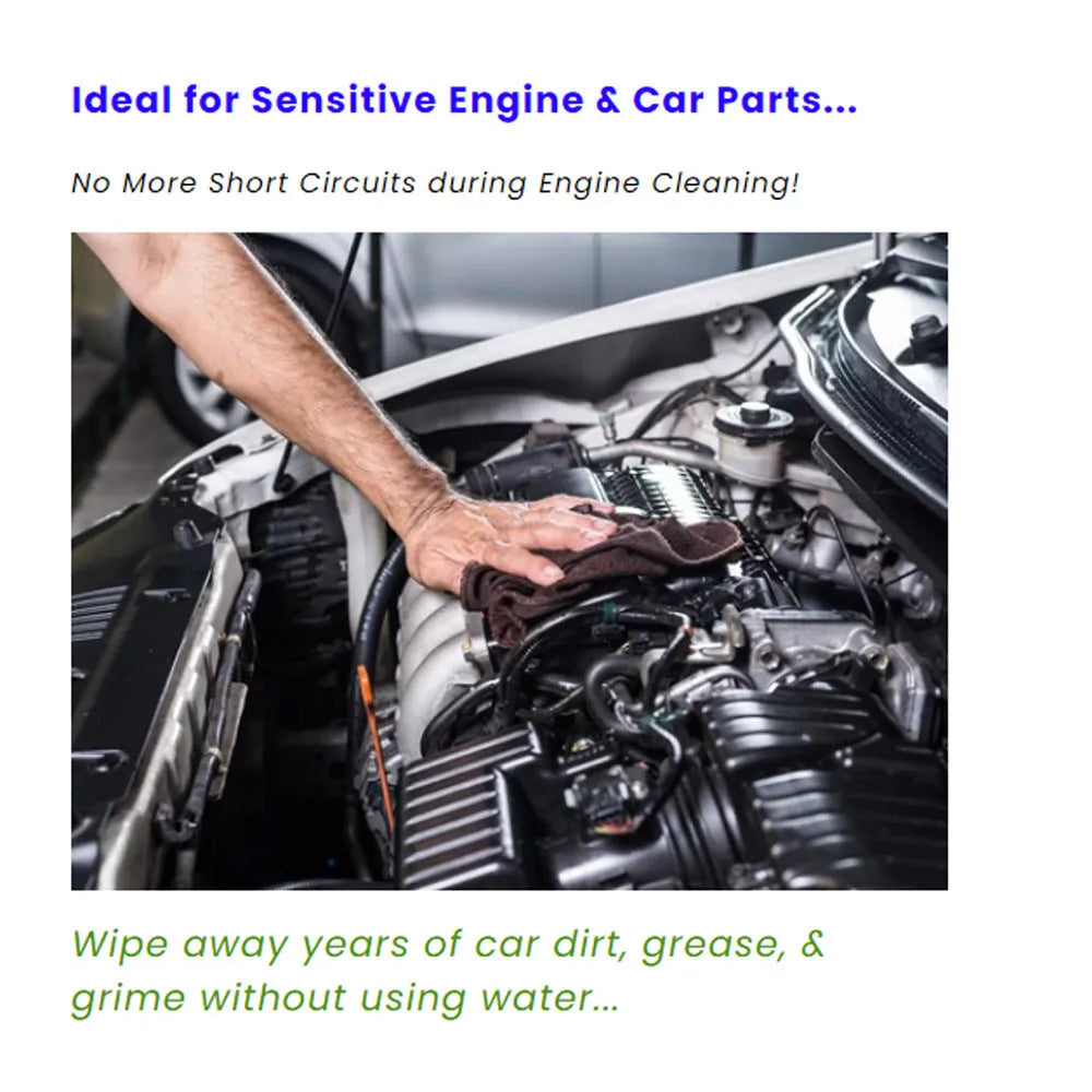 Car crystal-plated paint surface cleaner in 30ml and 50ml bottles without nozzle, detergent-based no-washing car care liquid.