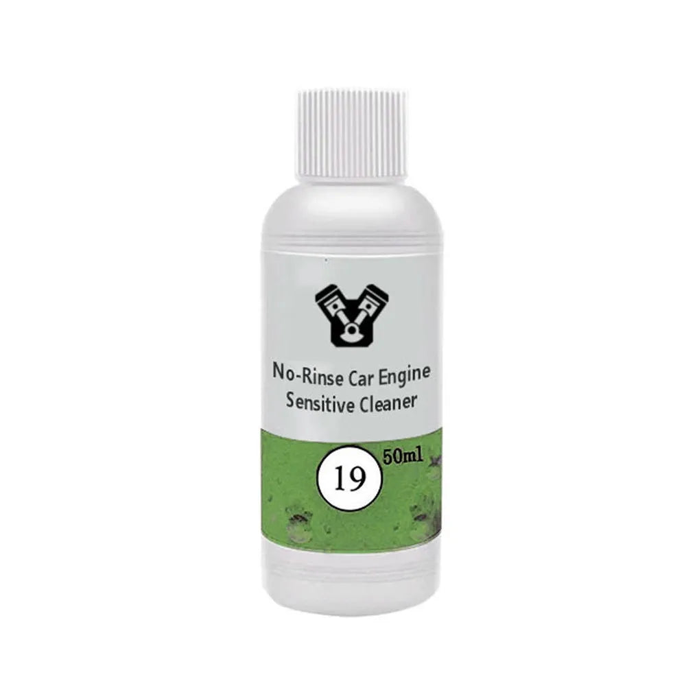 Car crystal-plated paint surface cleaner in 30ml and 50ml bottles without nozzle, detergent-based no-washing car care liquid.