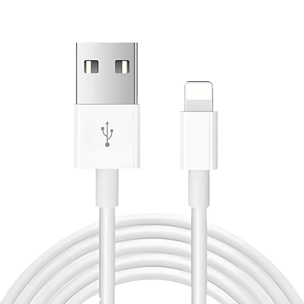 White 20W USB-C PD fast wall charger with 1m cable for iPhone and iPad