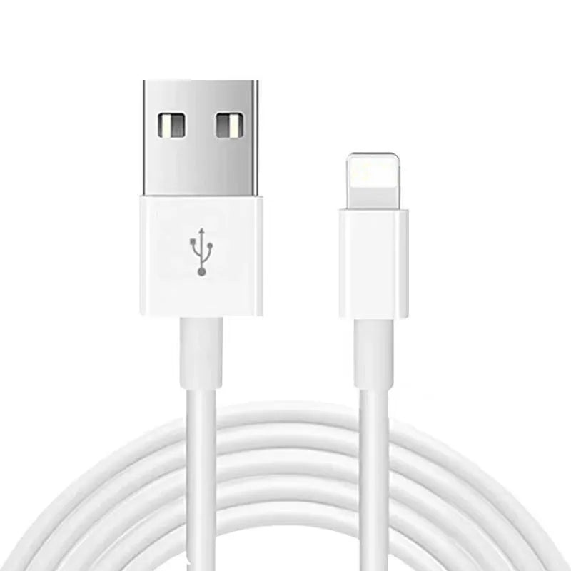 White 20W USB-C PD fast wall charger with 1m cable for iPhone and iPad