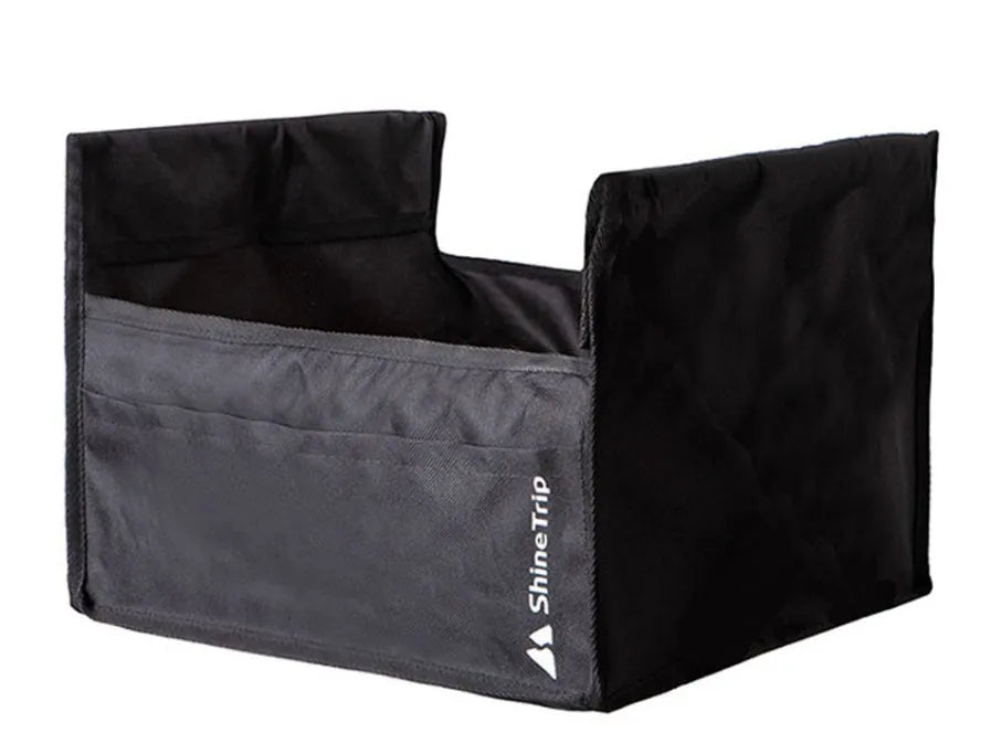 Outdoor folding table storage bag in waterproof Oxford fabric with front pocket, small size