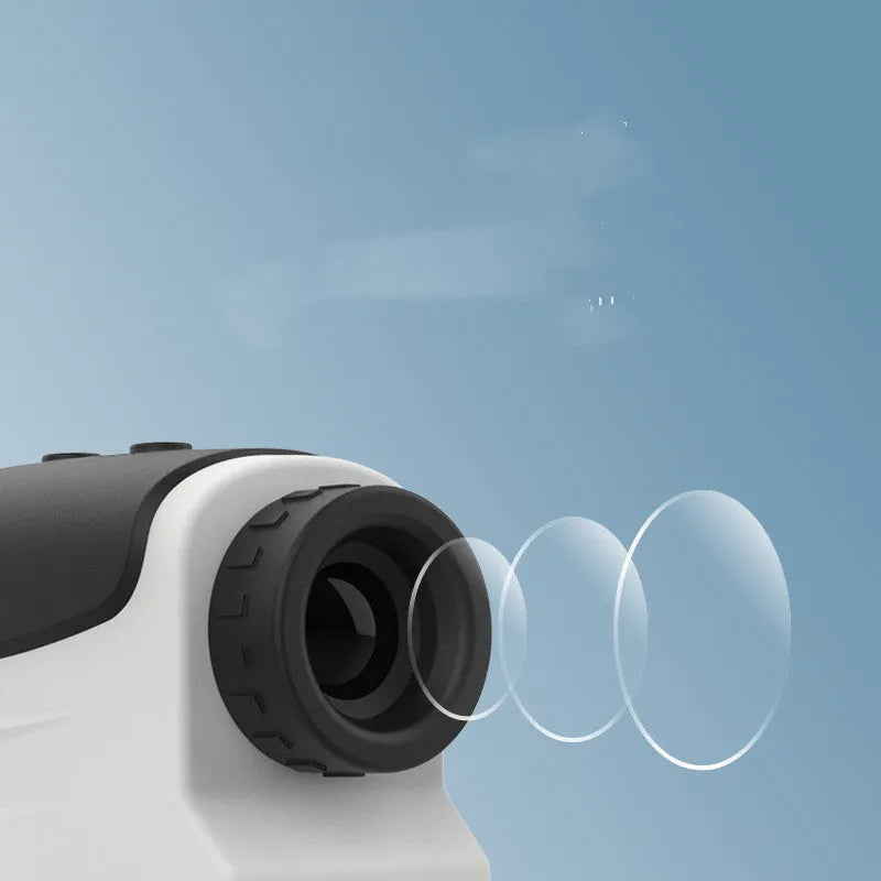 Handheld laser ranging telescope for golf and outdoor sports with high precision distance measurement capabilities