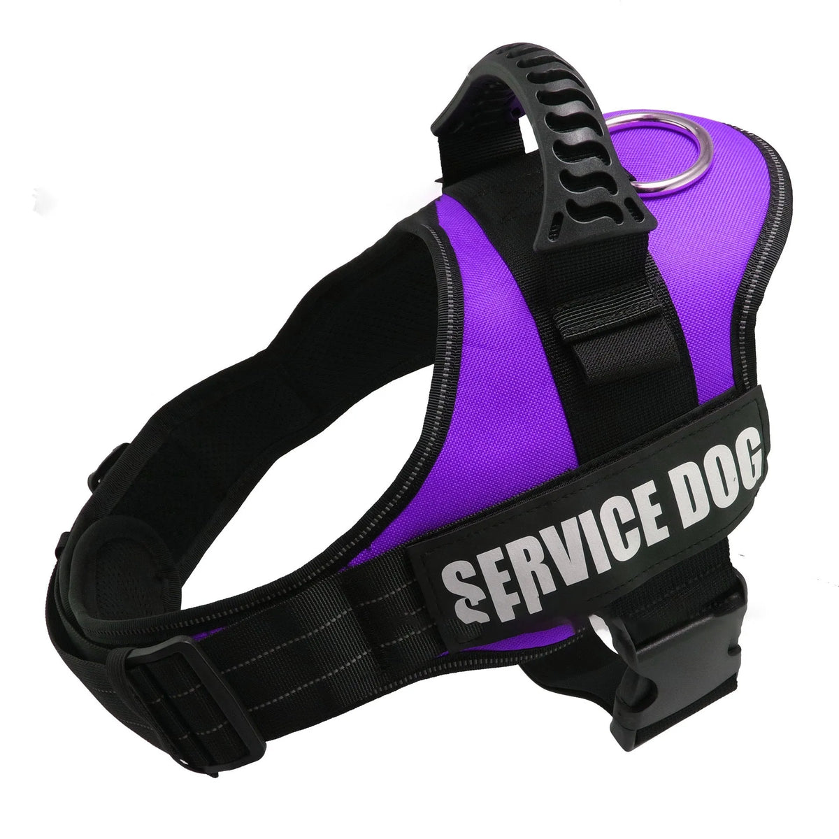 Reflective adjustable nylon dog harness vest in multiple colours and sizes XXS to XXL for small to large dogs