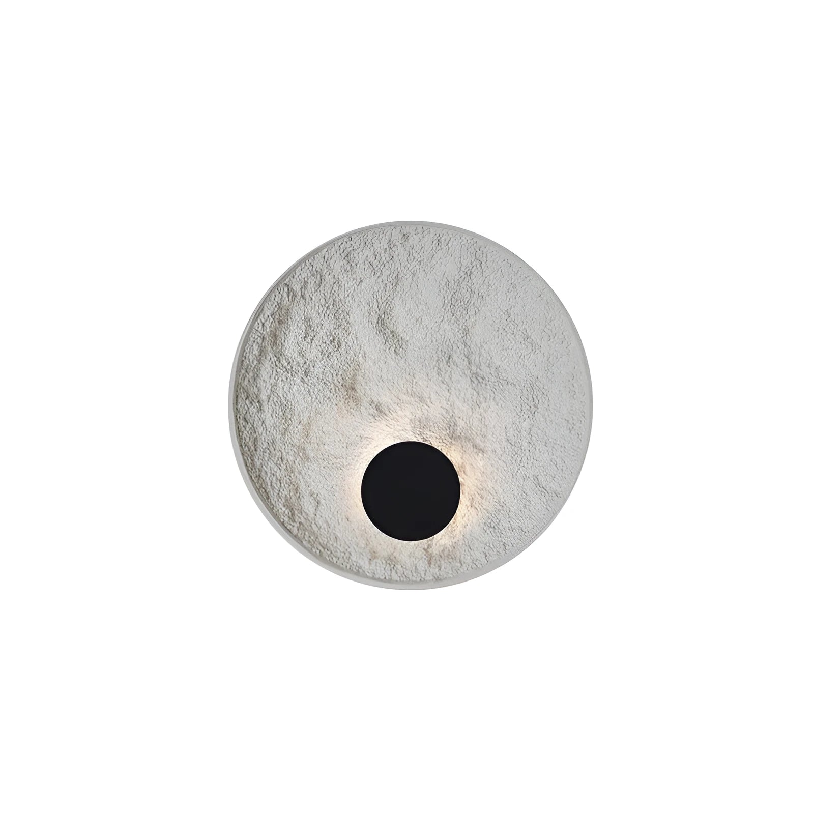 White iron modern wall lamp in two size options: 300mm and 500mm.