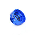 Blue aluminium alloy wrench for 12-speed direct mount disc brake removal