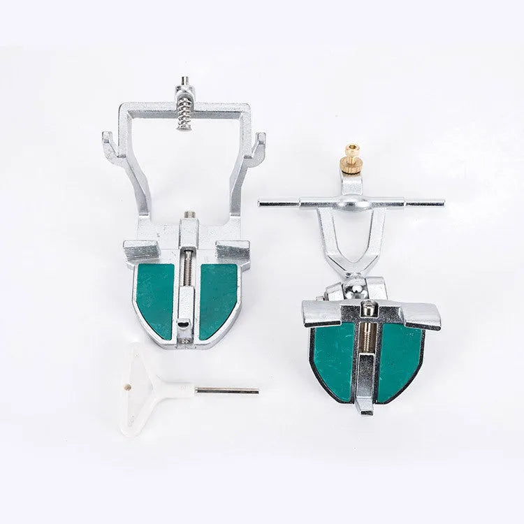 Korean dental jaw articulator with three adjustment points for dental model work