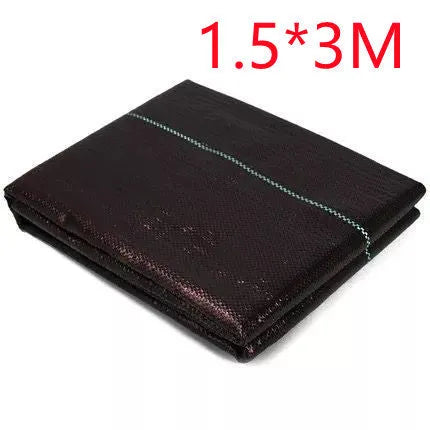 Black plastic woven weed-proof cloth for farmland and greenhouse weed suppression