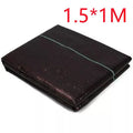 Black plastic woven weed-proof cloth for farmland and greenhouse weed suppression