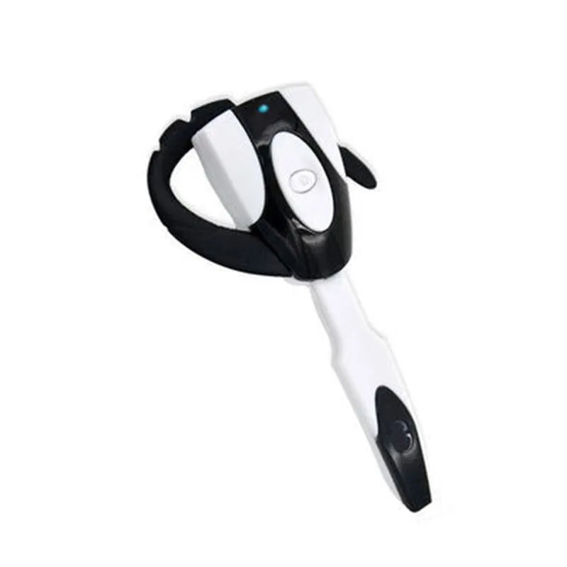 Single earpiece Bluetooth headset in hanging ear design with multiple colour options
