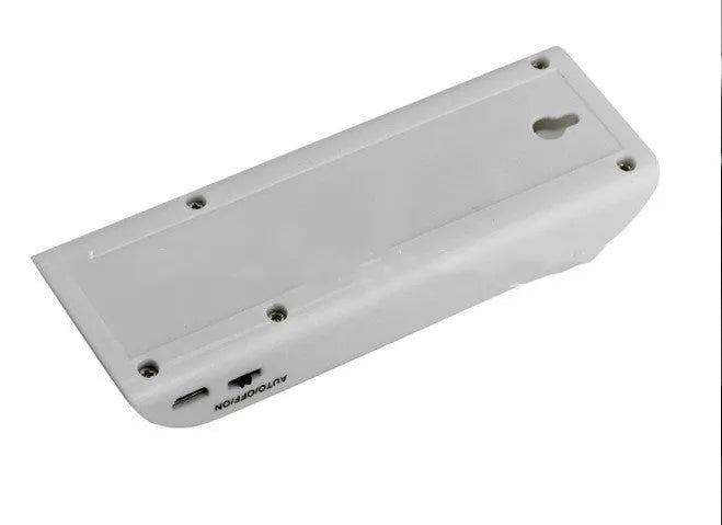 Human body infrared sensor night light with 12 LED bulbs and PVC housing for cabinet and corridor lighting