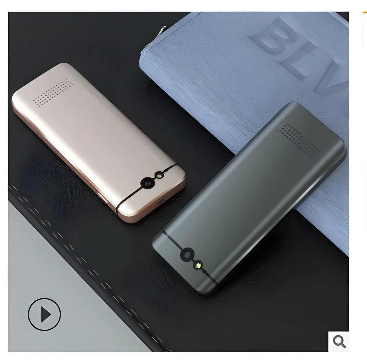 M9 WiFi translator device in gold or silver grey with speech recognition and photo translation functionality