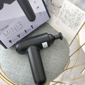 God Fascia Gun percussion massager in grey colour with USB charging port