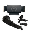 Universal black car clip-on bracket for folding screen phones and tablets
