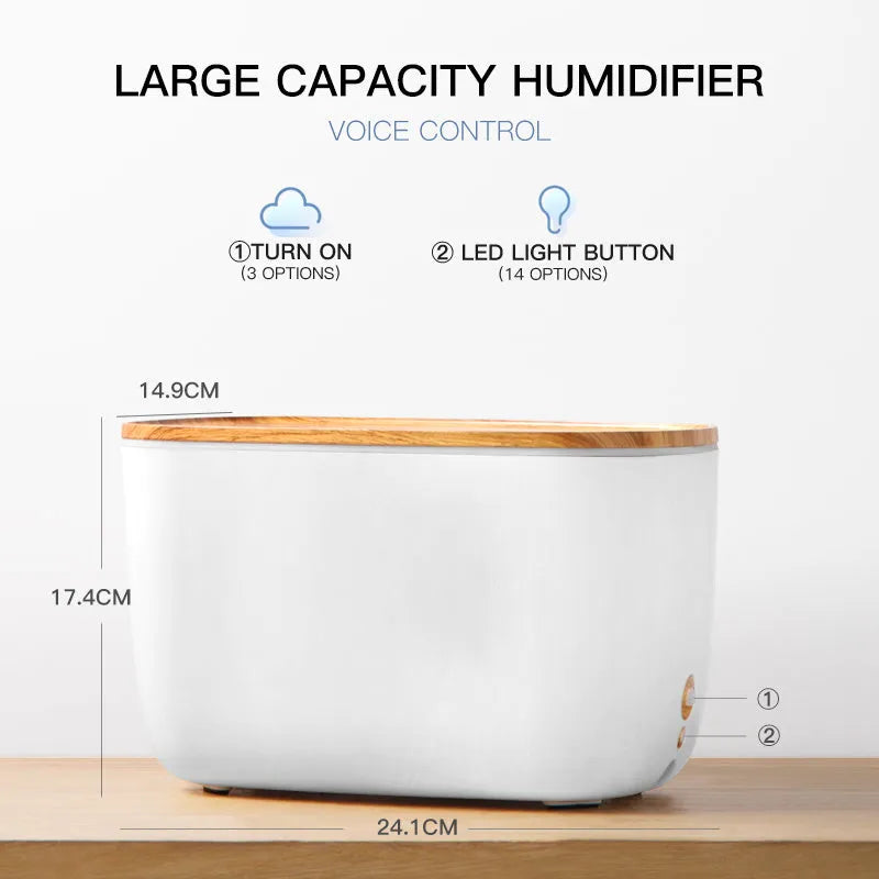 GX-22K household aromatherapy humidifier with 1.8 litre tank and night light