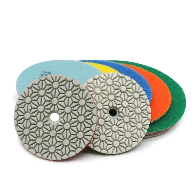 4-inch diamond polishing pad 100mm water mill grinding disc for quartz marble granite terrazzo