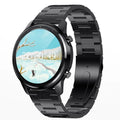 LEMFO LF26 smart bracelet with 1.3-inch touch screen shown in black colour option
