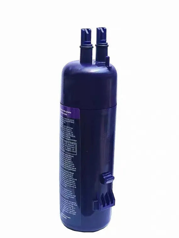 Purple W10295370A refrigerator water filter element made with coconut shell activated carbon, single cartridge