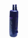 Purple W10295370A refrigerator water filter element made with coconut shell activated carbon, single cartridge