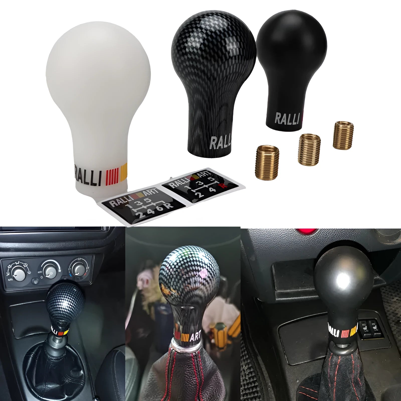 Manual automatic five-gear gear head for Mitsubishi vehicles in seven colour options