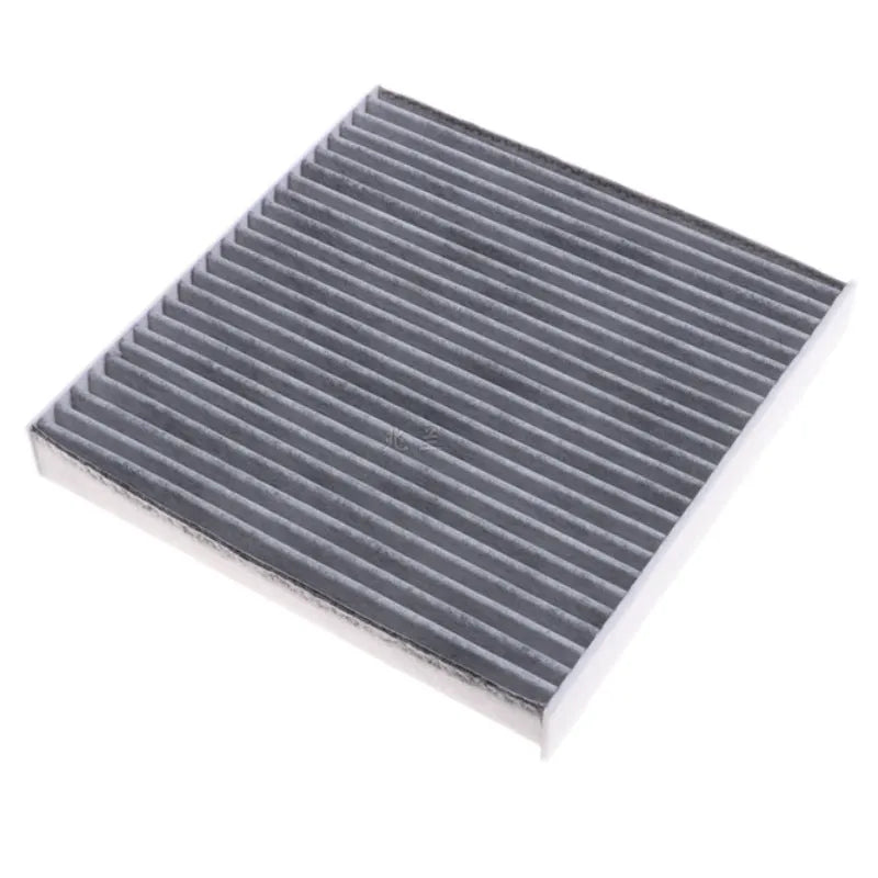 Grey grid air conditioning filter element for Geely GL GS models measuring 215x210x30mm