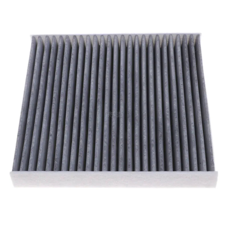 Grey grid air conditioning filter element for Geely GL GS models measuring 215x210x30mm