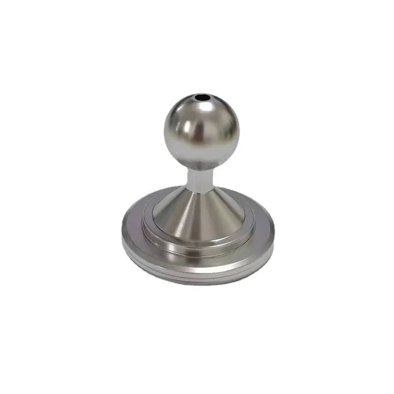 Aluminium alloy instrument panel accessories in black and silver finishes for universal dashboard mounting
