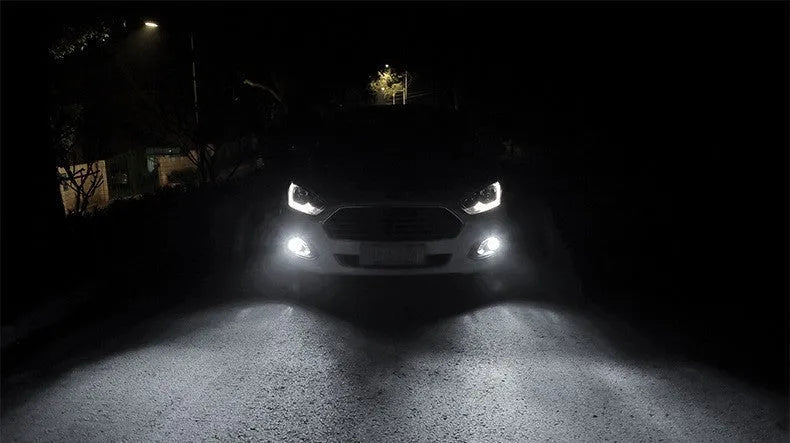 H11 H8 CSP 80W high power car LED front fog lamp with aviation aluminium heat sink