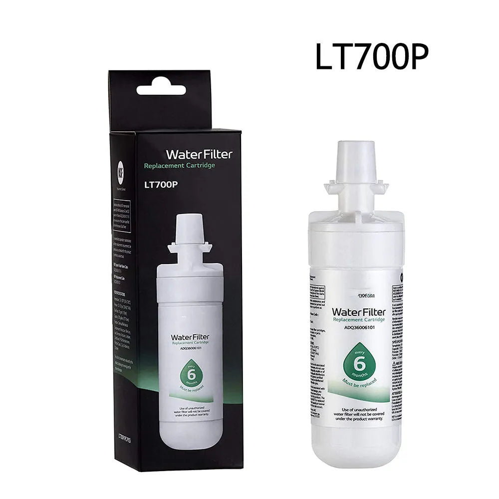 Carbon refrigerator water filter element, single replacement cartridge for fridge water purifier, 1 piece