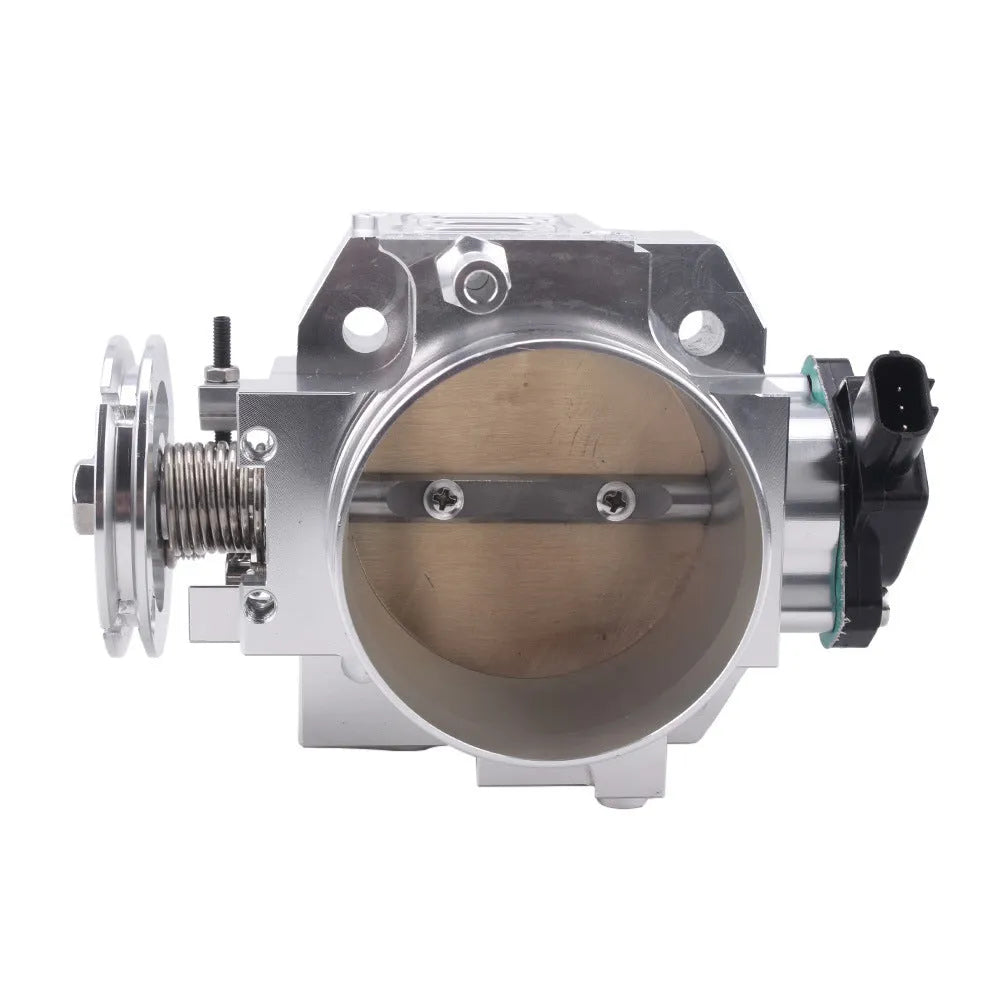 Aluminium alloy throttle body for Honda K20A engine, shown in 70mm size.