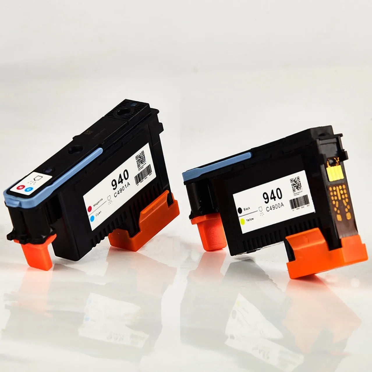 HP940 C4900A C4901A compatible black and yellow printing nozzle cartridge approximately 10x5x3cm