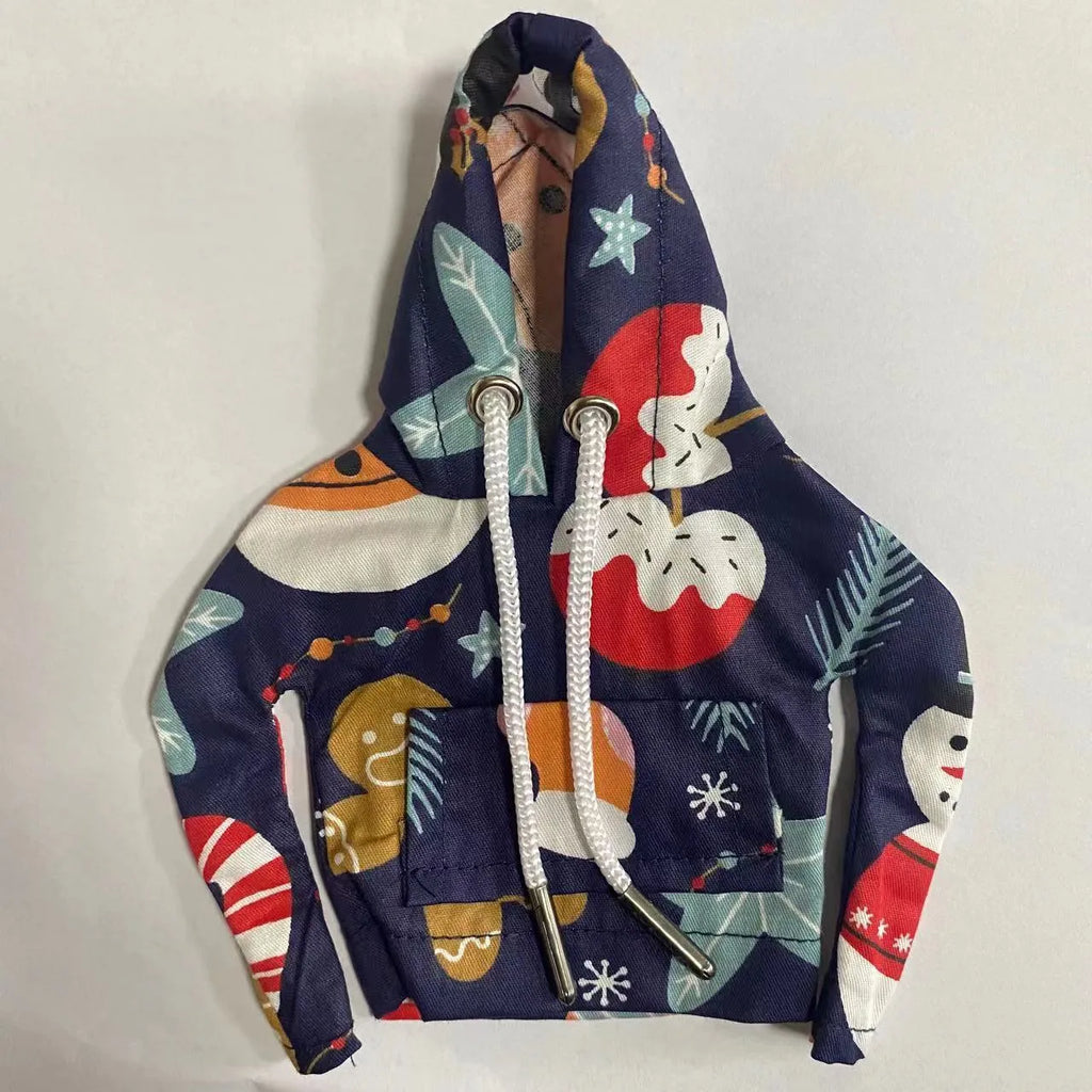 Cotton handbrake cover for car gear lever in Christmas and fleece-lined design options