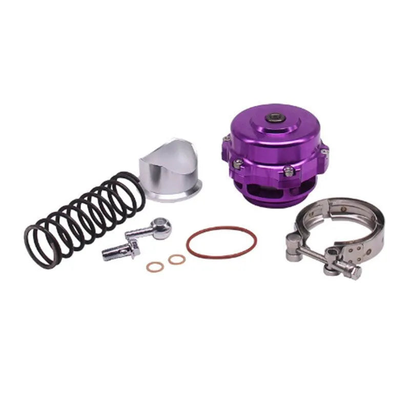 50mm aluminium alloy turbo bypass valve in multiple colours for universal car engine pressure relief