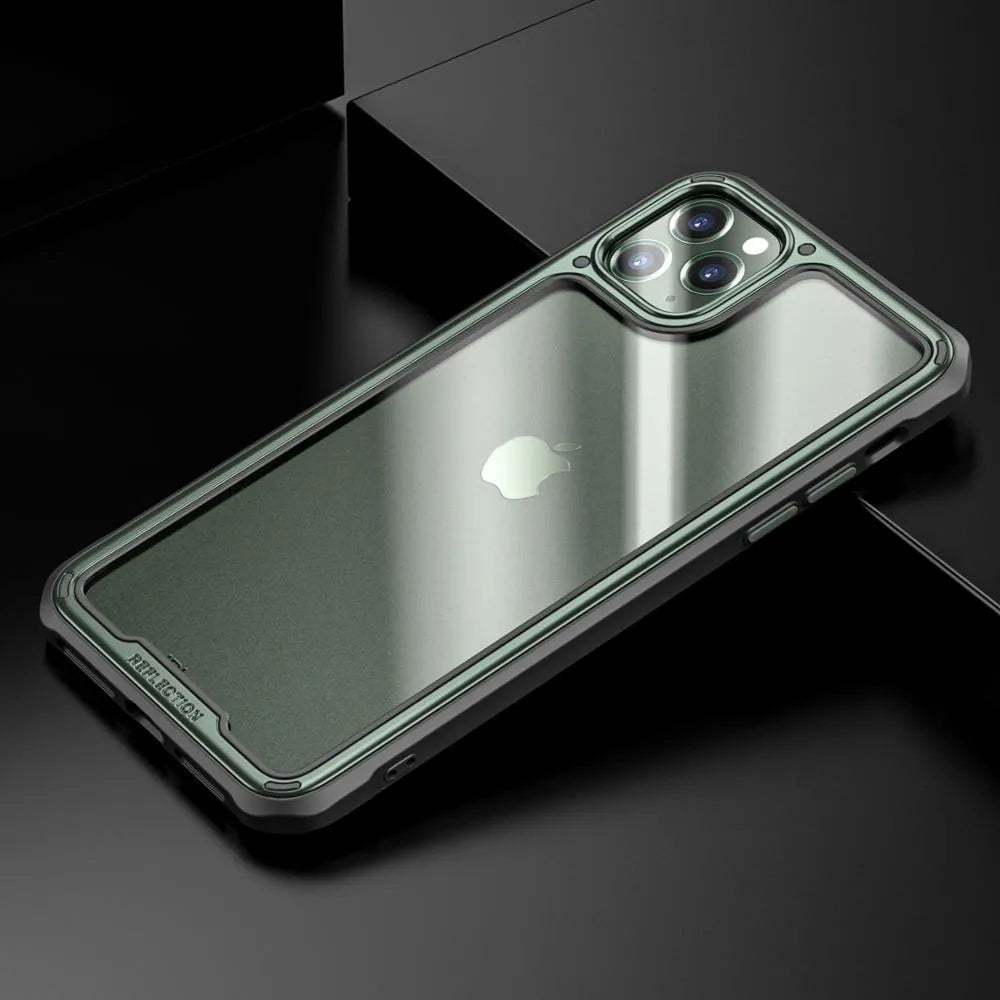 Transparent silicone phone case for Apple iPhone 11 series in six colour options